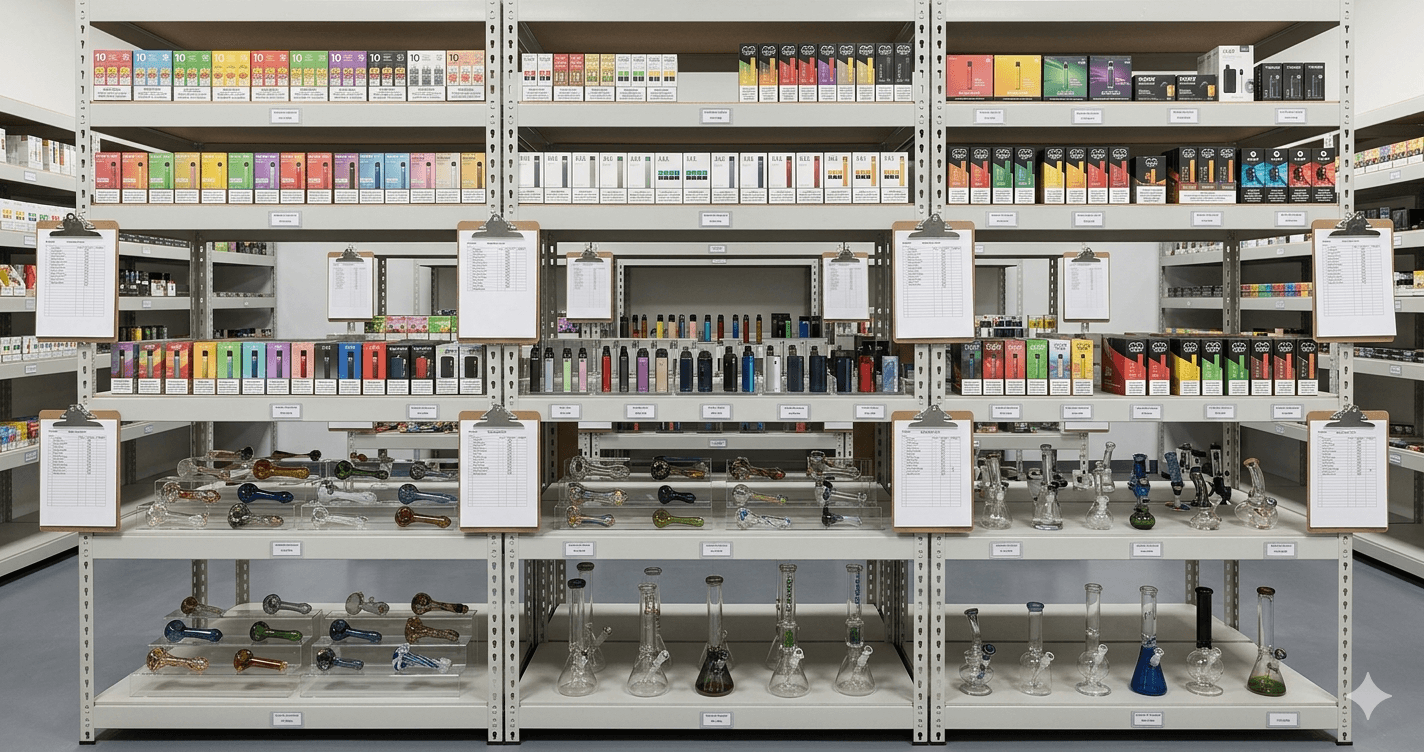 Smoke Shop Inventory Management: How to Stop Losing Money on Dead Stock